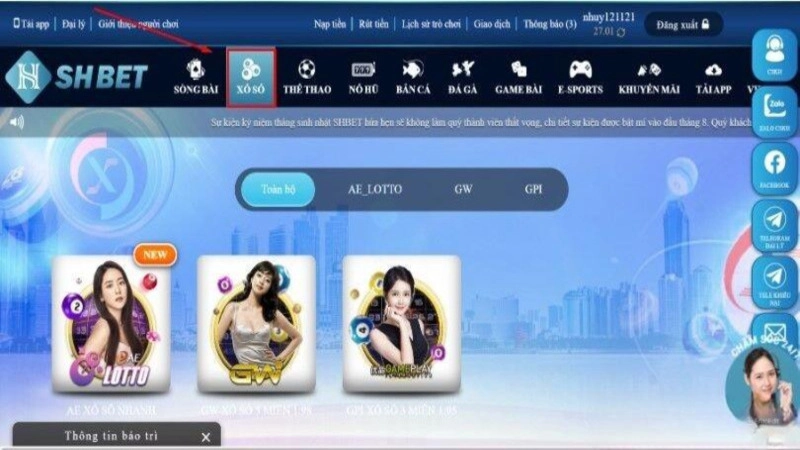 Xổ Số 2 Các loại hình đặt cược xổ số phổ biến tại thương hiệu Shbet